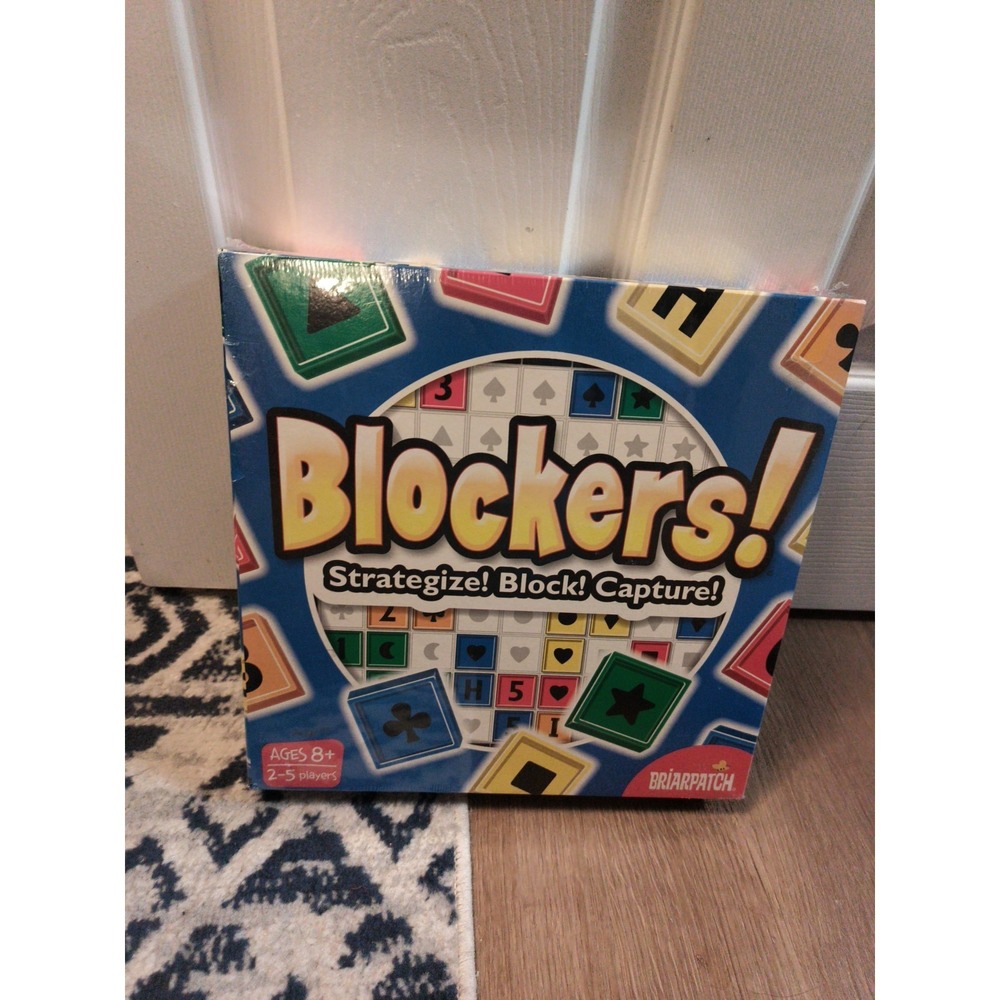 Blockers! Board Game Briarpatch 2010 Strategize-Block-Capture New Sealed